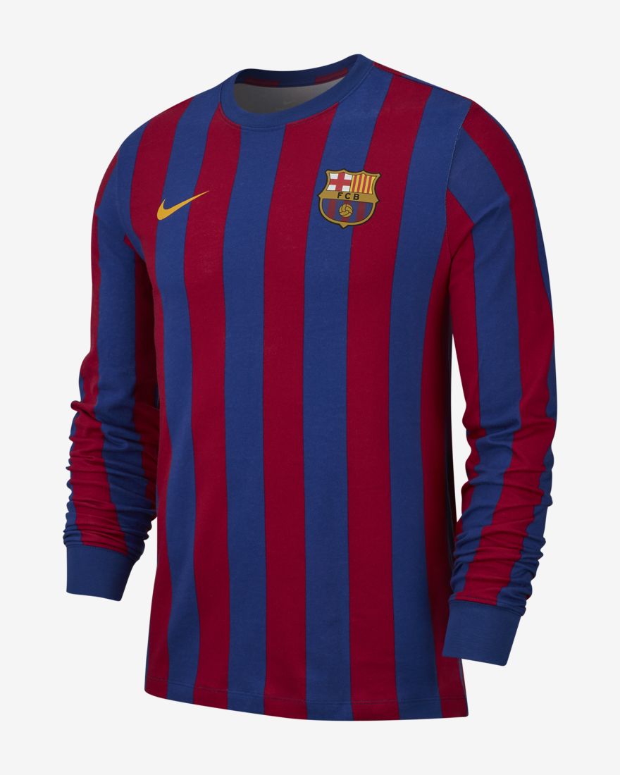 barcelona long sleeve jersey